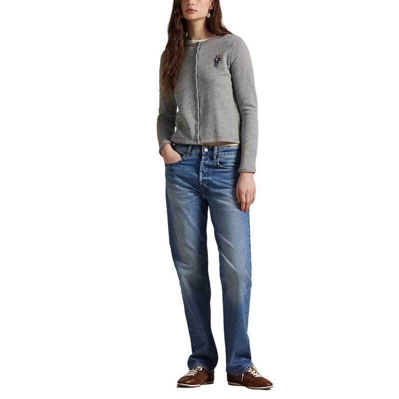 Polo Ralph Lauren Polo Bear French Terry Cardigan image number 3